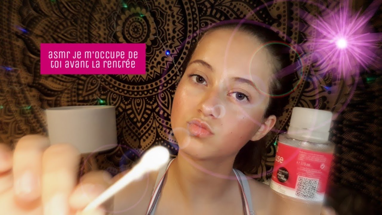 {ASMR FR} je m'occupe de toi avant la rentrée💓