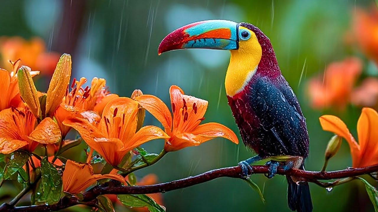 🎹 Peaceful Piano & Bird Chirps - Deep Sleep, Calm Your Mind & Restore Energy 🌿🕊️🌟