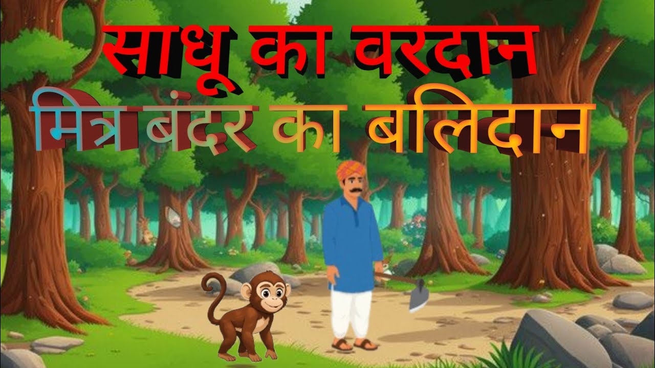 साधू का वरदान और बंदर का बलिदान