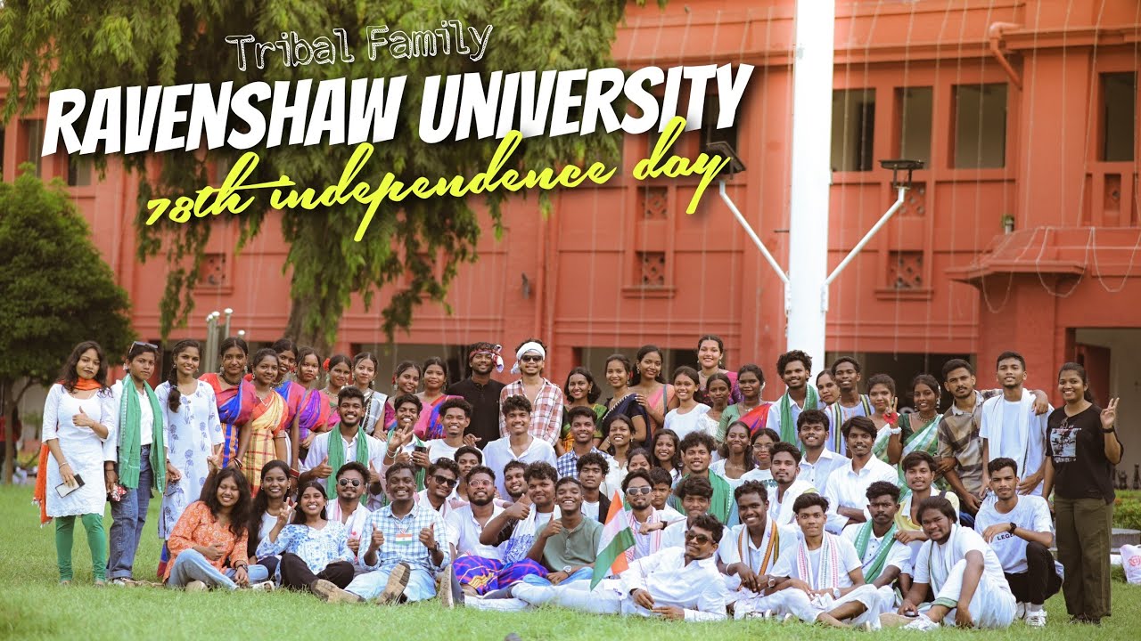 Ravenshaw University INDEPENDENCE DAY 2024😍 | 78th Independence Day 🇮🇳🙏|SantaliVlog|@Gopu_Creation_