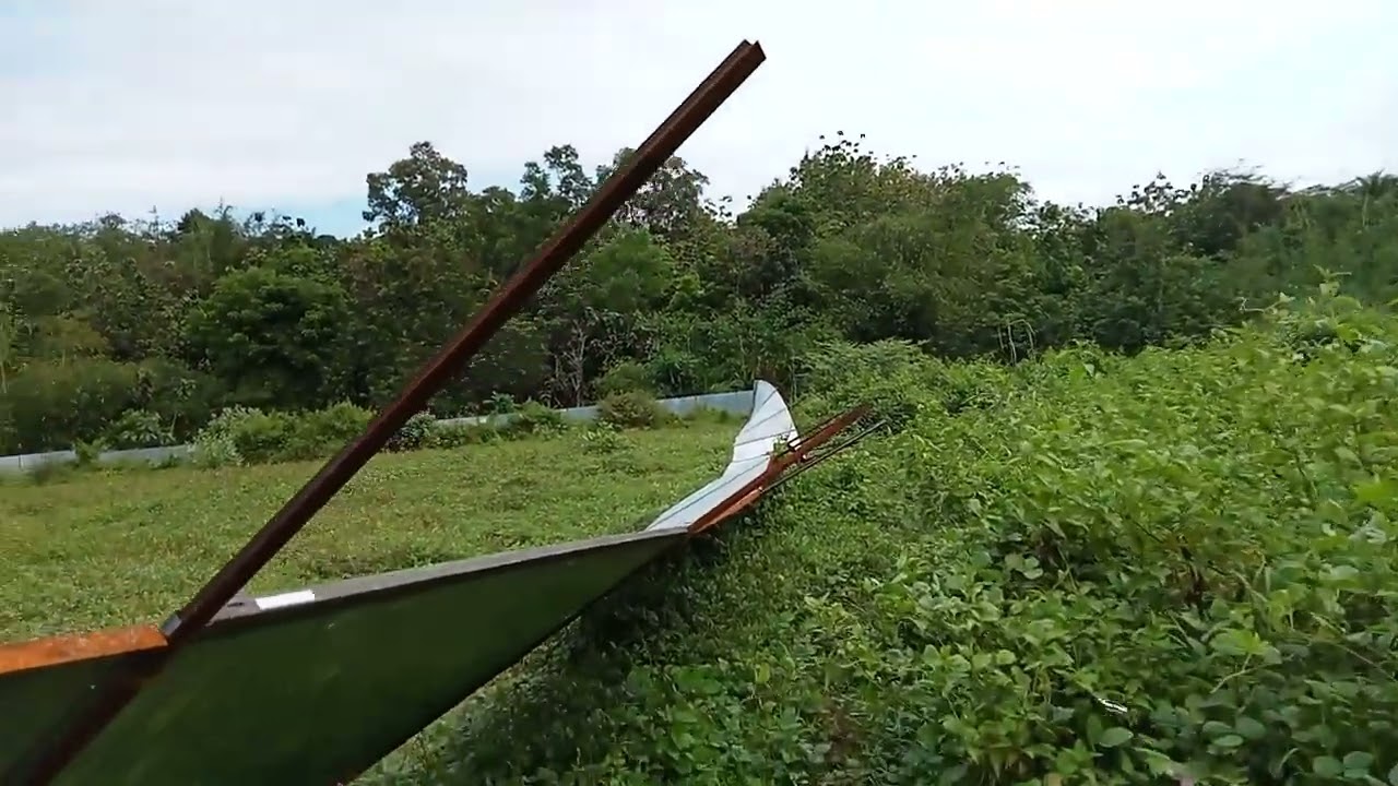 pagar ambruk kena badai hujan