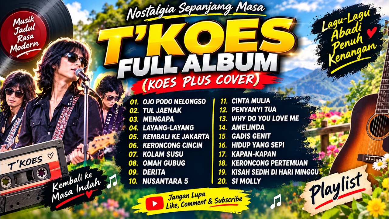 FULL ALBUM - KOES PLUS (COVER BY T'KOES BAND)