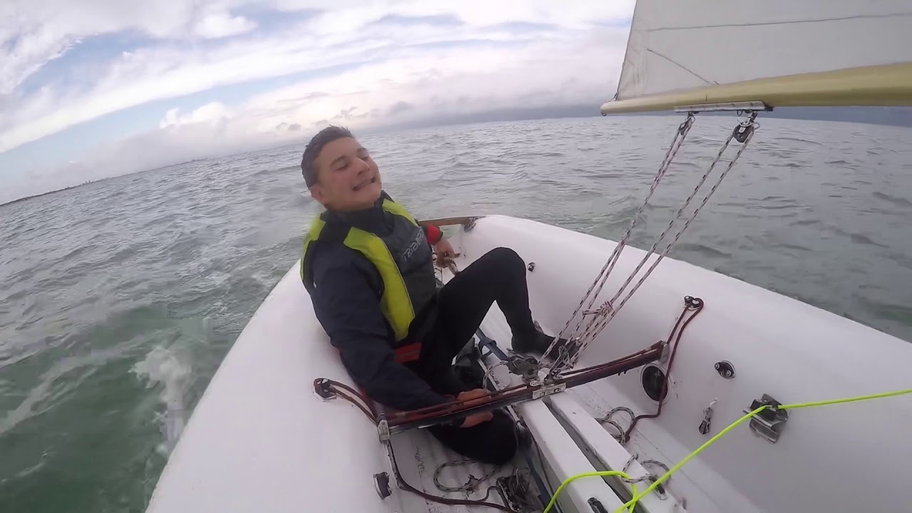 Navigation en 470 à Bray-Dunes