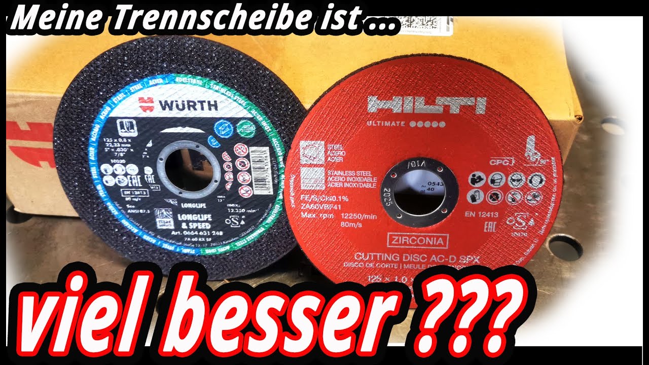 Wunderscheibe? Sind diese Trennscheiben wirklich besser?