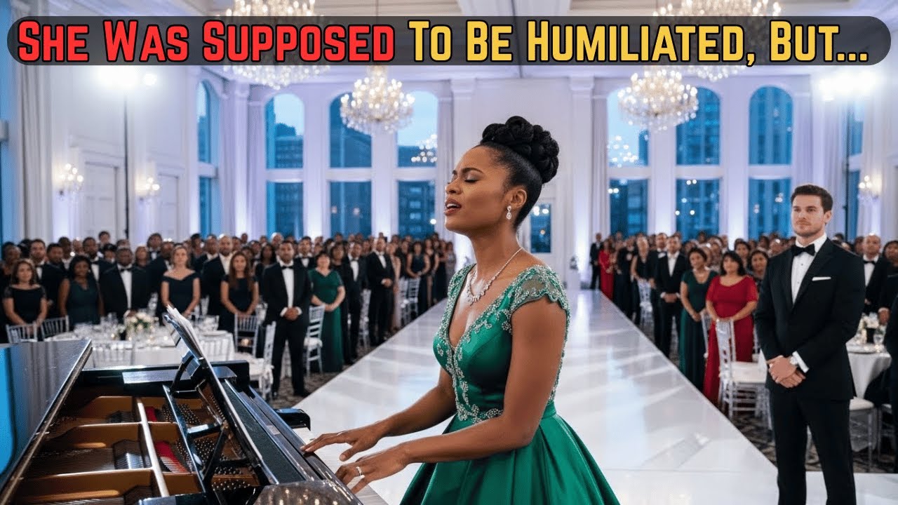 Billionaire Invited His Poor Cleaner As A Joke To Mock Her But When He Arrived Everyone Was Stunned.