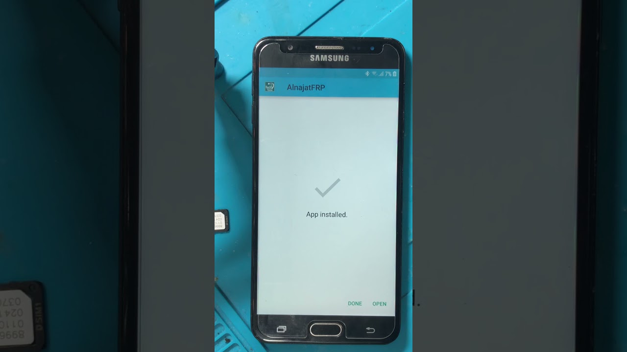 J7 prime-G610f frp (8.1.0) تخطي حساب غوغل اكاونت سامسونغ ثغرة جديدة