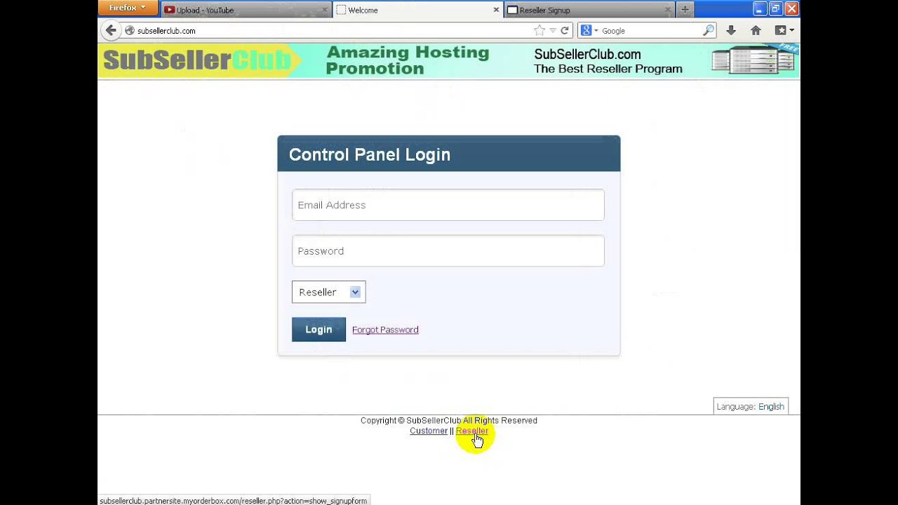 Get a Free Domain and Hosting Reseller Account