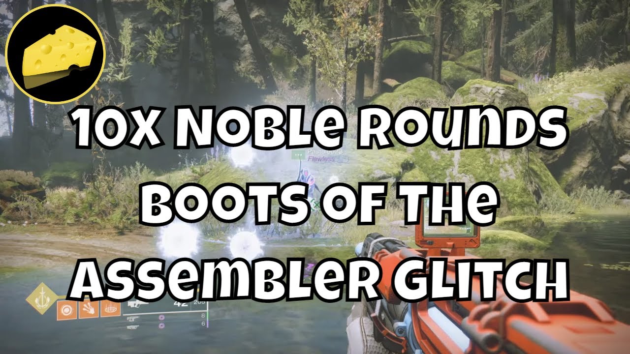 10x Noble Rounds Boots of The Assembler - Lumina And Noble Seeker Glitch