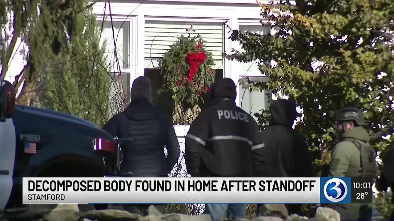 Decomposed body found in home after standoff in Stamford