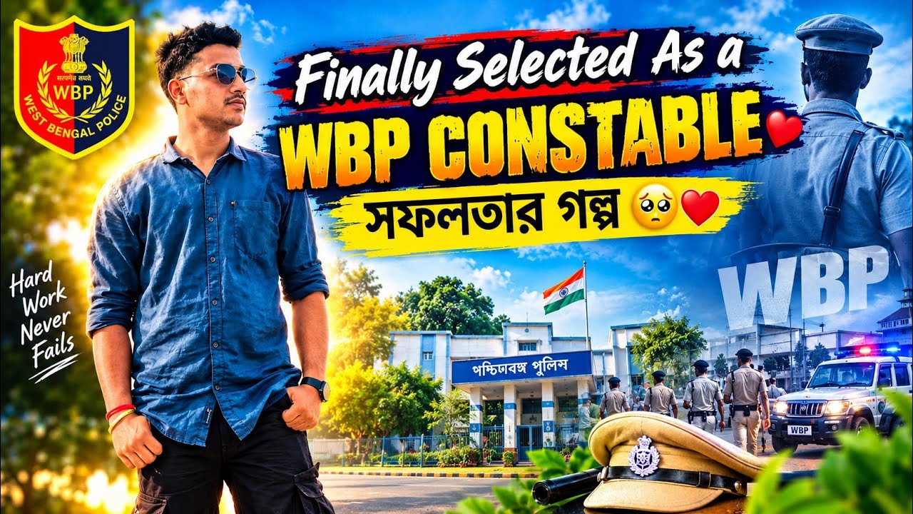 Finally Selected As a WBP Constable ❤️ | সফলতার গল্প 🥺❤️ | WBP Constable 2024 | Motivation 🔥
