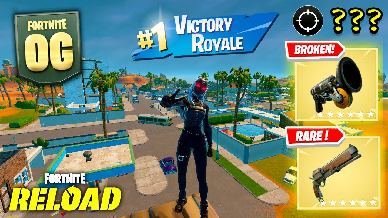 OG Fortnite Reload | *MYTHIC* Baron's Double Down Pistol | High Kill Gameplay | Controller