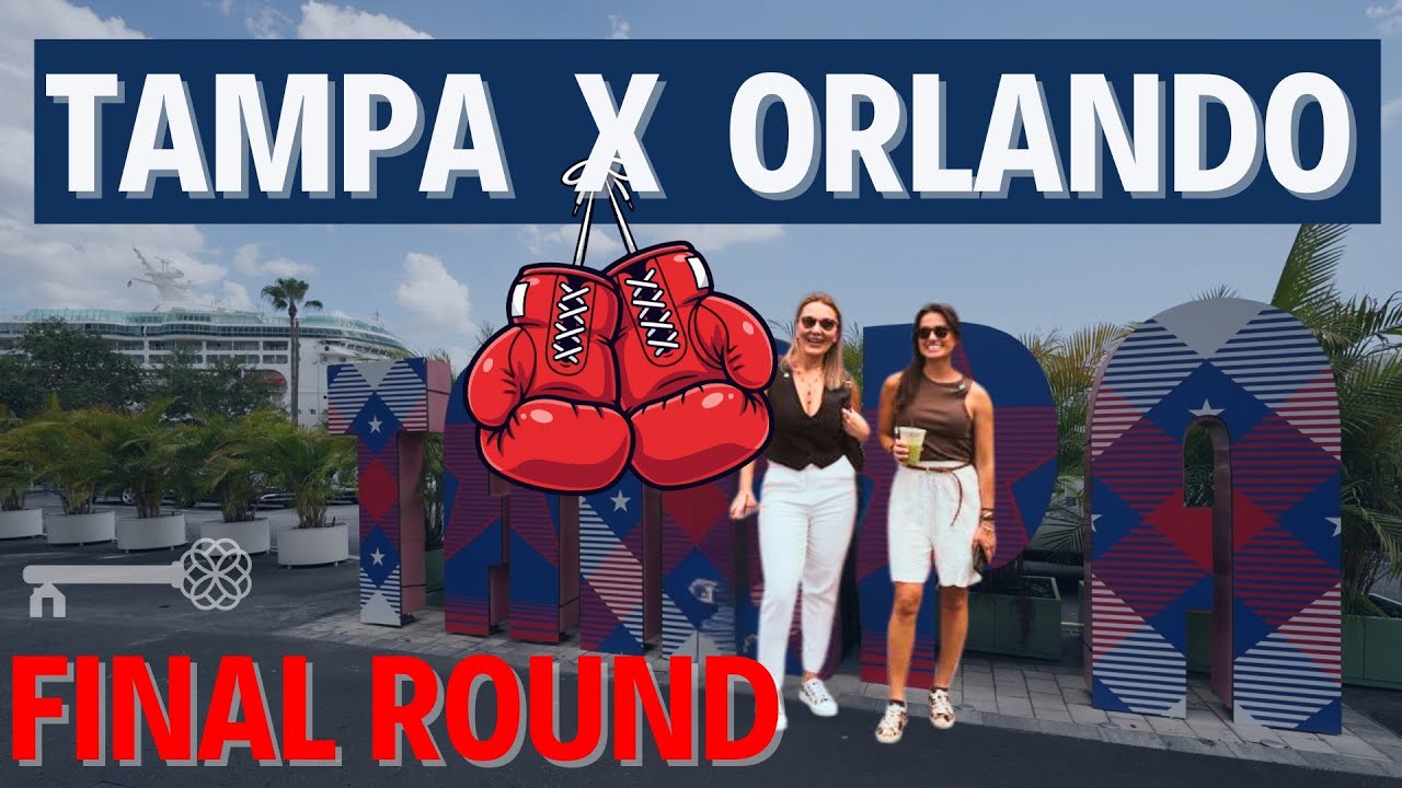 Downtown Tampa Vs Downtown Orlando: Final Round Diferenças que você precisa conhecer. #tampabay