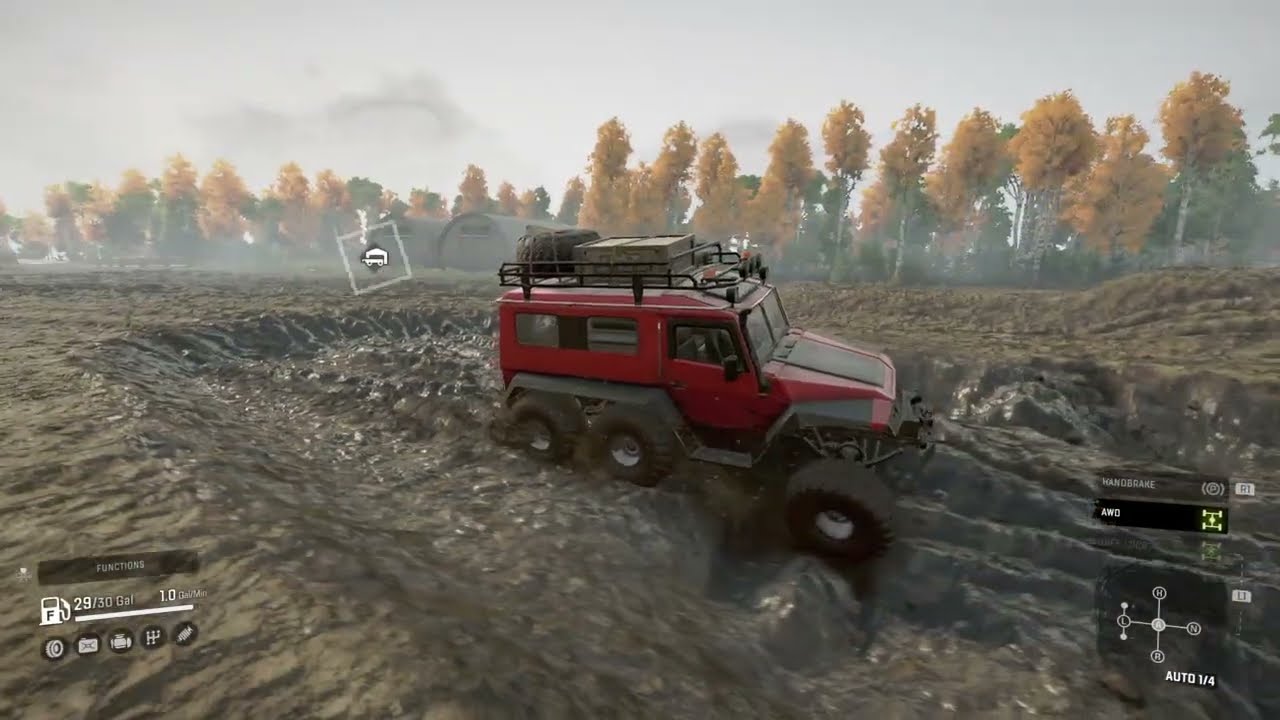SnowRunner: The Boynya Adventure 1.0 Map - Mud Trail Attempt