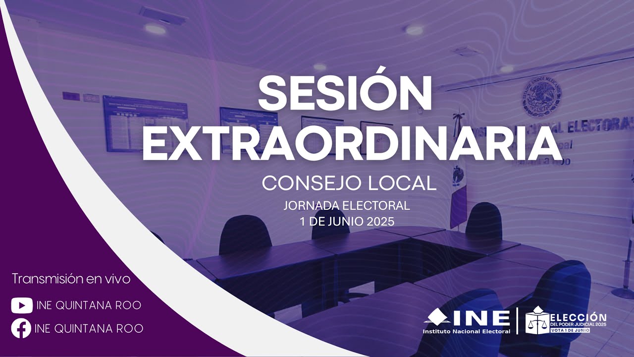 Sesión Extraordinaria del Consejo Local (Jornada Electoral )