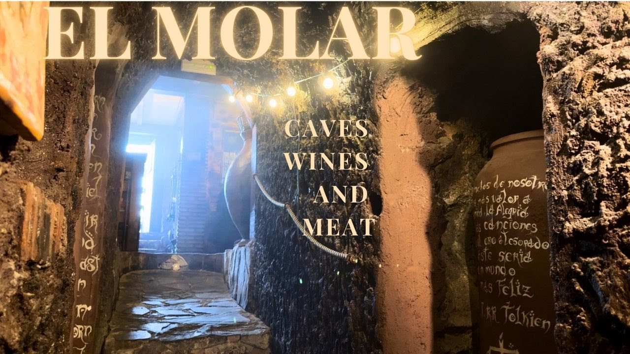 EL MOLAR // Drinking Wine and Eating Meat in Madrid's Caves!