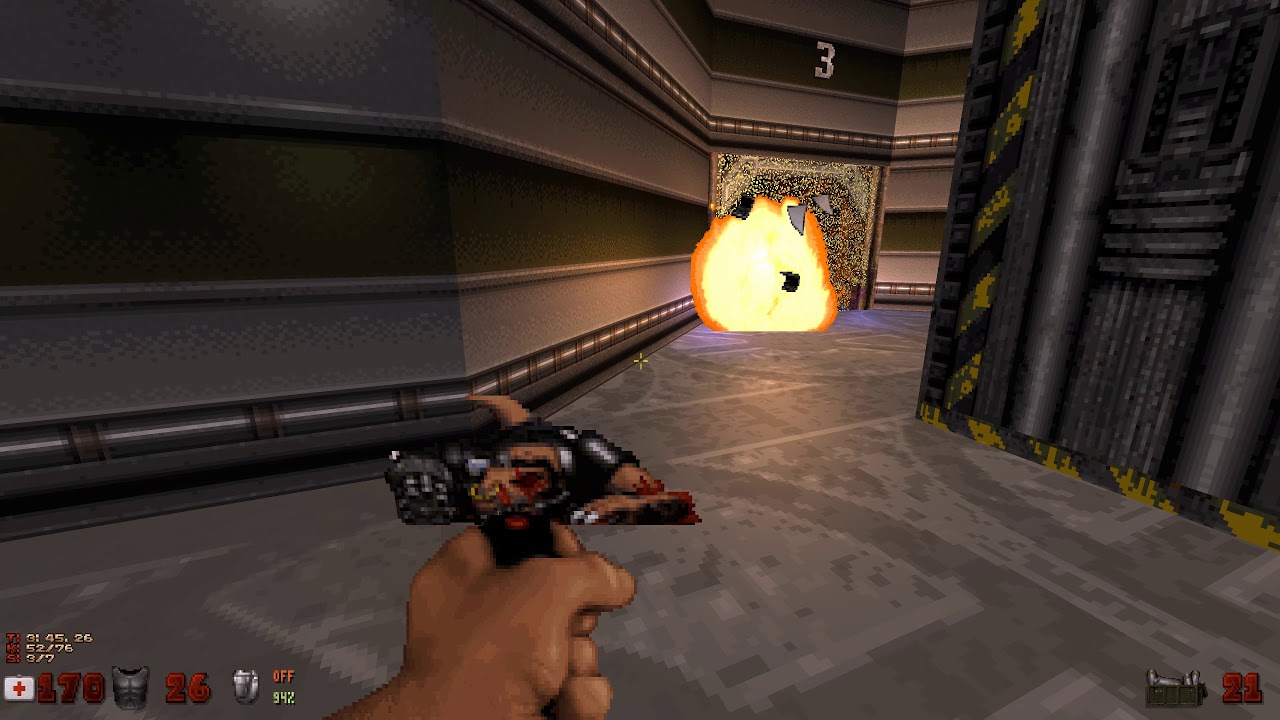 Duke Nukem 3D: Plutonium Pak - E4L11 Area 51 (Secret) - All Secrets UHD 4K