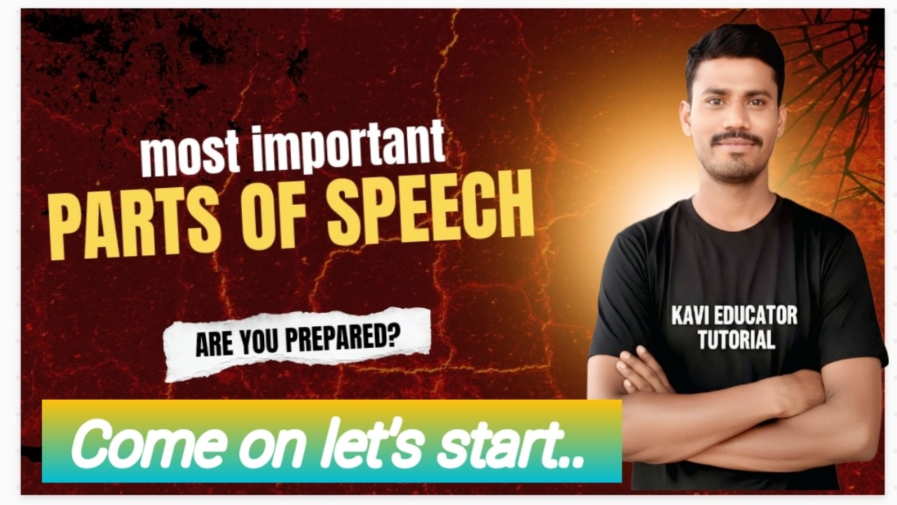 PARTS Of SPEECH. DON'T IGNORED. MISOT IMPORTANT FOR  SSLC STUDENTS AND all  COMPITATIVE exms.