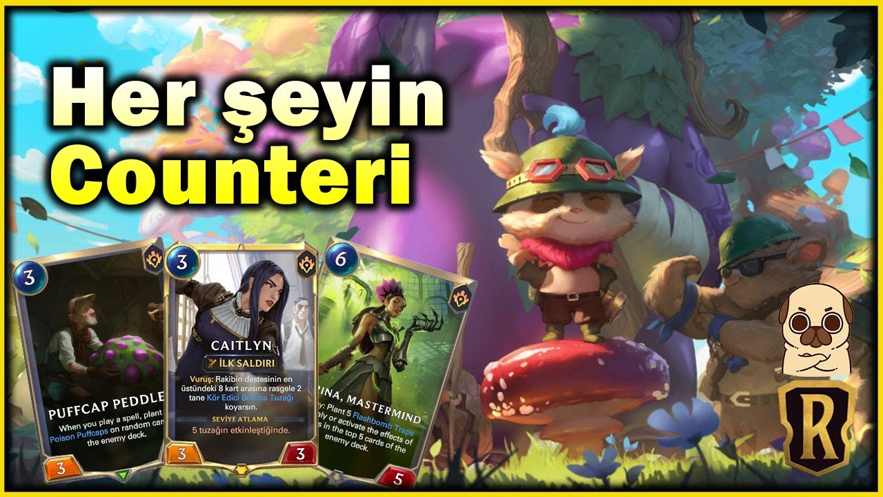 Meta??? Teemo ve Caitlyn | Legends Of Runeterra (LoR)(Standart)