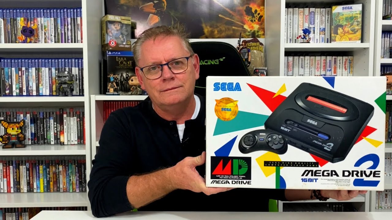Unboxing a Brand New Asian SEGA MegaDrive 2 in 2022