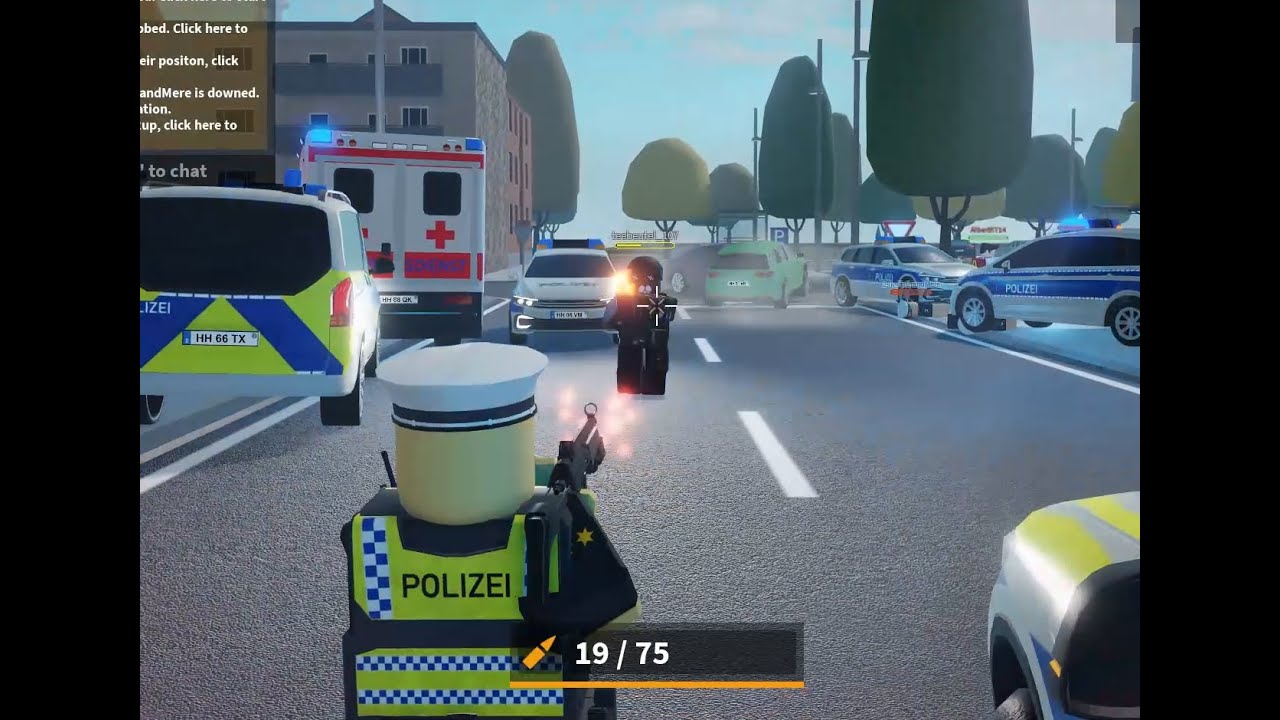 ¡Tremenda Batalla entre Policías y Criminales en Emergency Hamburg Roblox en Español!