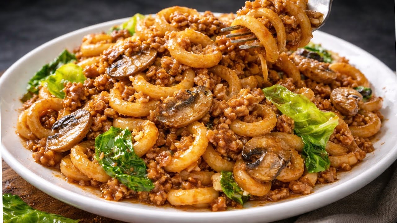 A pasta recipe that will surprise everyone! It's so delicious that I make it almost all the time!