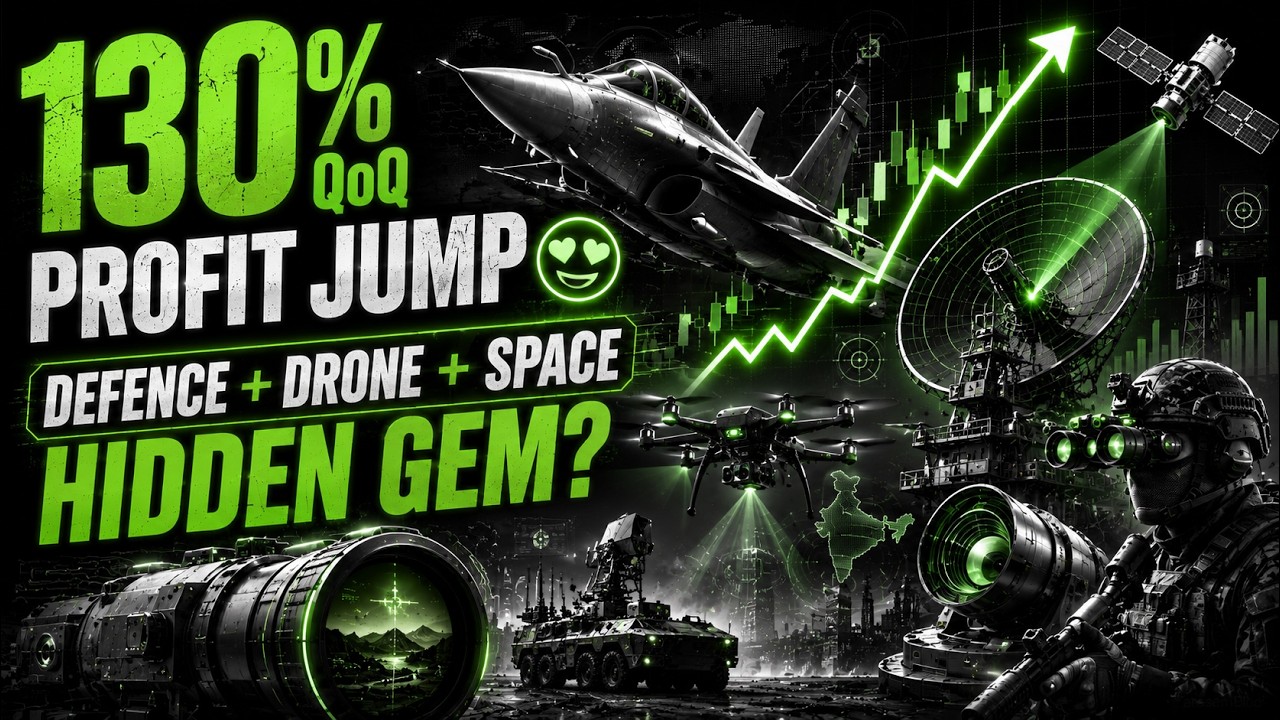 130% QoQ Profit Jump 😍 Defence + Drone + Space Hidden Gem? | Paras Defence Q4 FY26  #stockmarket