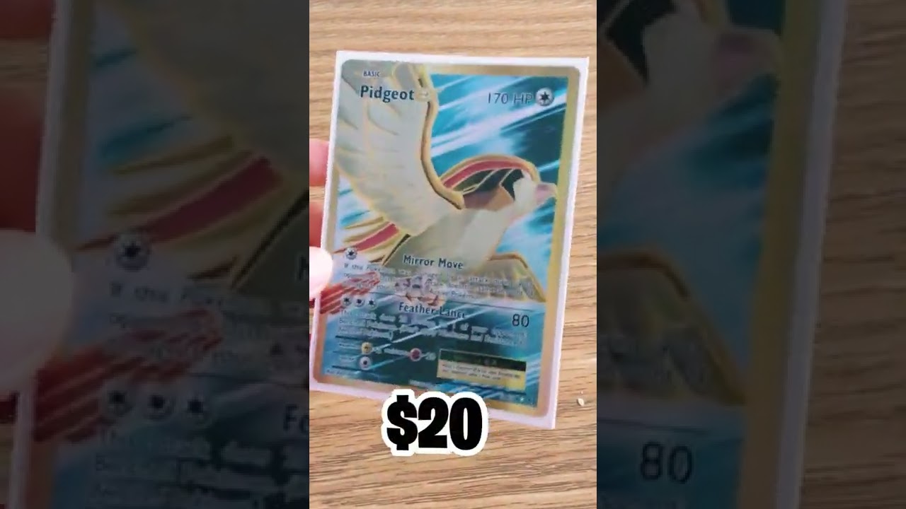 The price is pokemon - Pidgeot EX full art🔥