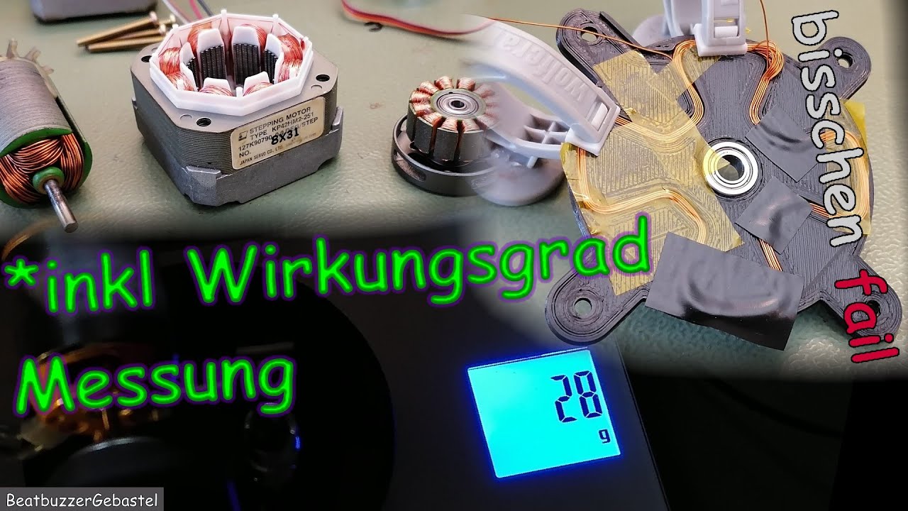 Motoren als Generator? Oder Scheibenläufer? - Thema Windrad