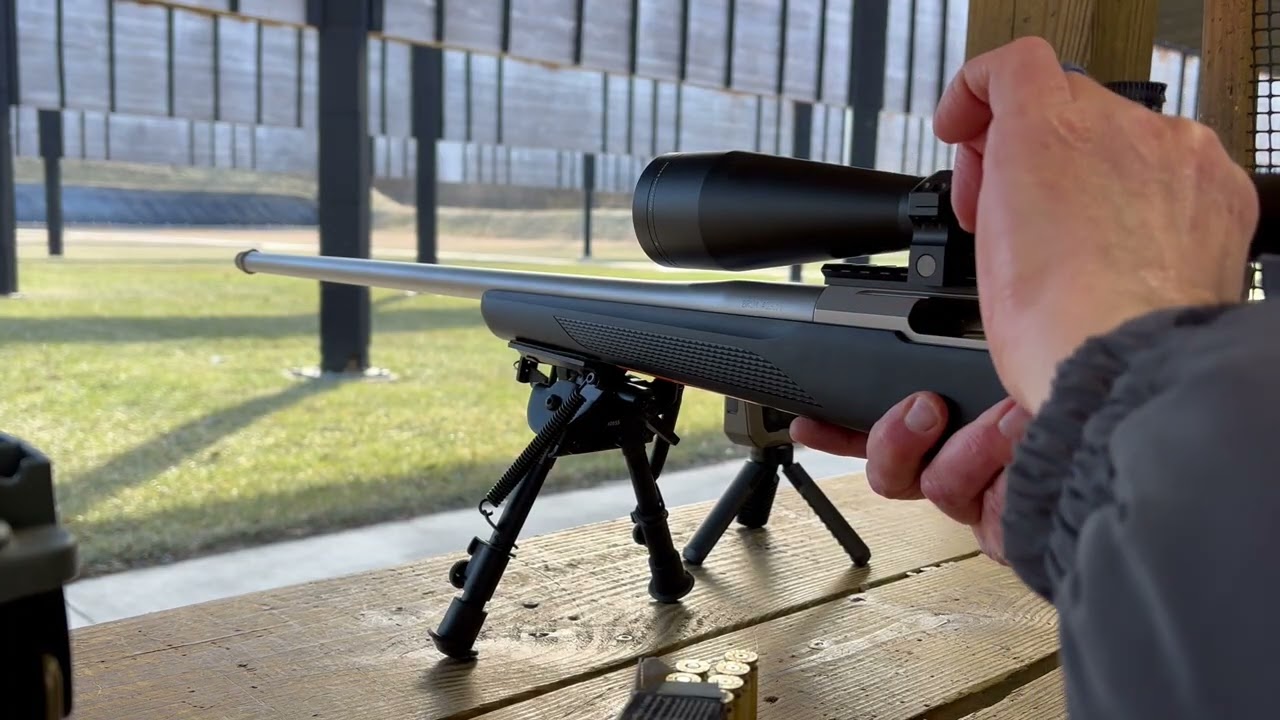 Three modified TIKKA rifles getting sighted in At The Range for next weekend deer hunt ￼