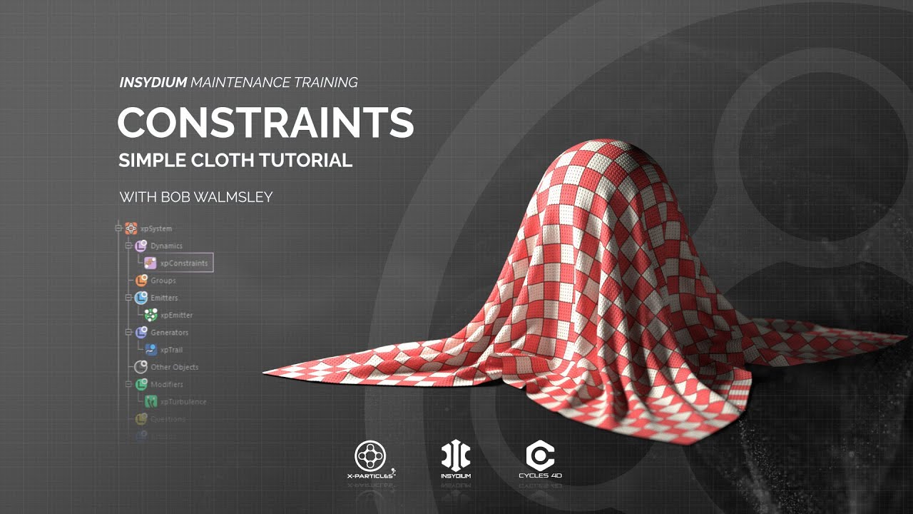 Maintenance Training - Dynamics - Constraints - Simple Cloth Tutorial