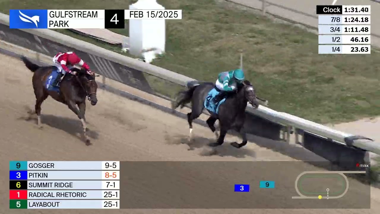 Gulfstream Park Replay Show | February 15, 2025