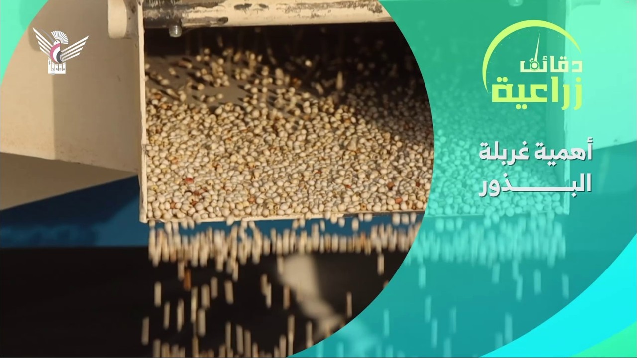 دقائق زراعية - أهمية غربلة البذور