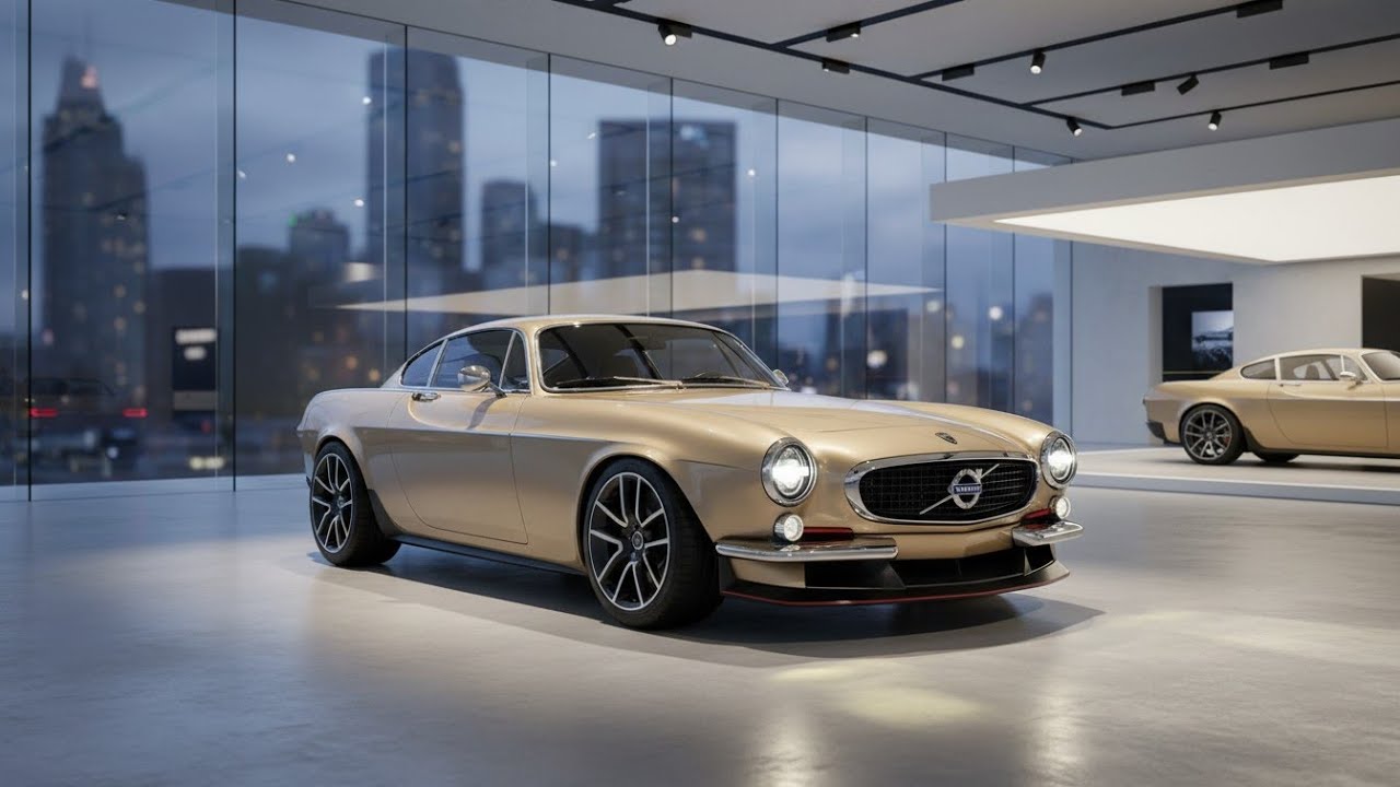 ¡VOLVO LO HIZO OTRA VEZ! El P1800 Cyan 2026 es el clásico más SALVAJE jamás creado