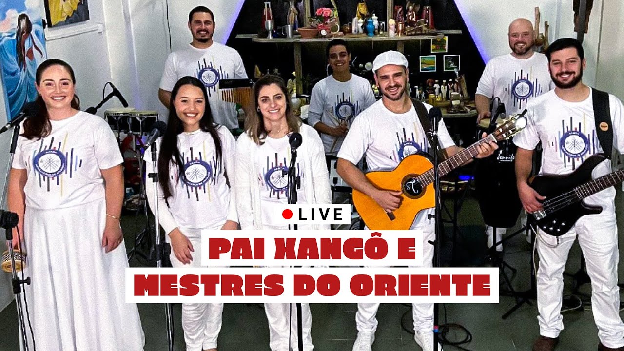 LIVE PAI XANGÔ E MESTRES DO ORIENTE | BANDA MENSAGEIROS DE ARUANDA | TEUMA