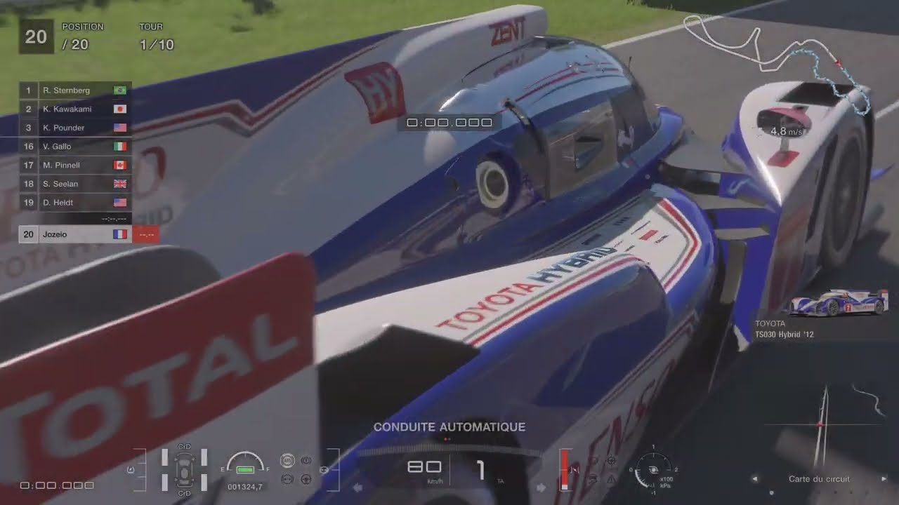 Gran Turismo 7 Touring car Internationale 900 Suzuka Circuit