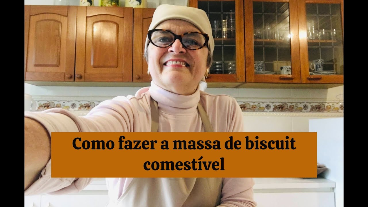 Como fazer a massa de Biscuit comestível