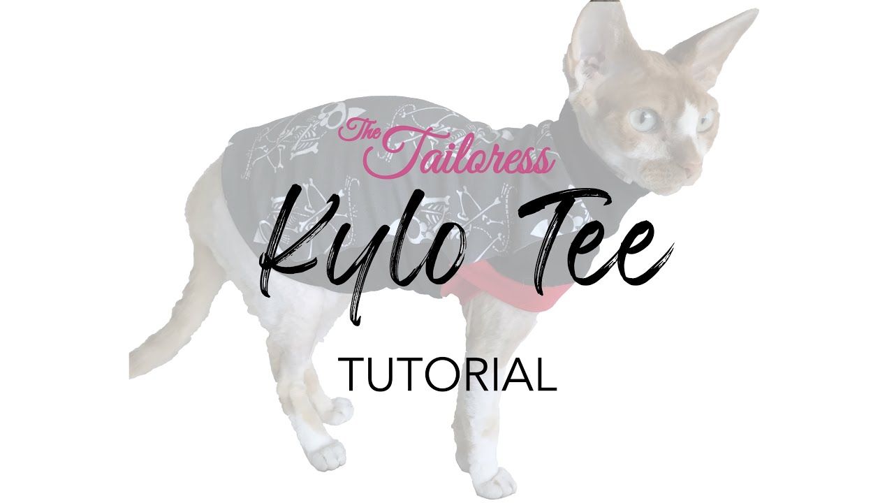 KYLO TEE TUTORIAL - PDF SEWING PATTERN TUTORIAL - The Tailoress®
