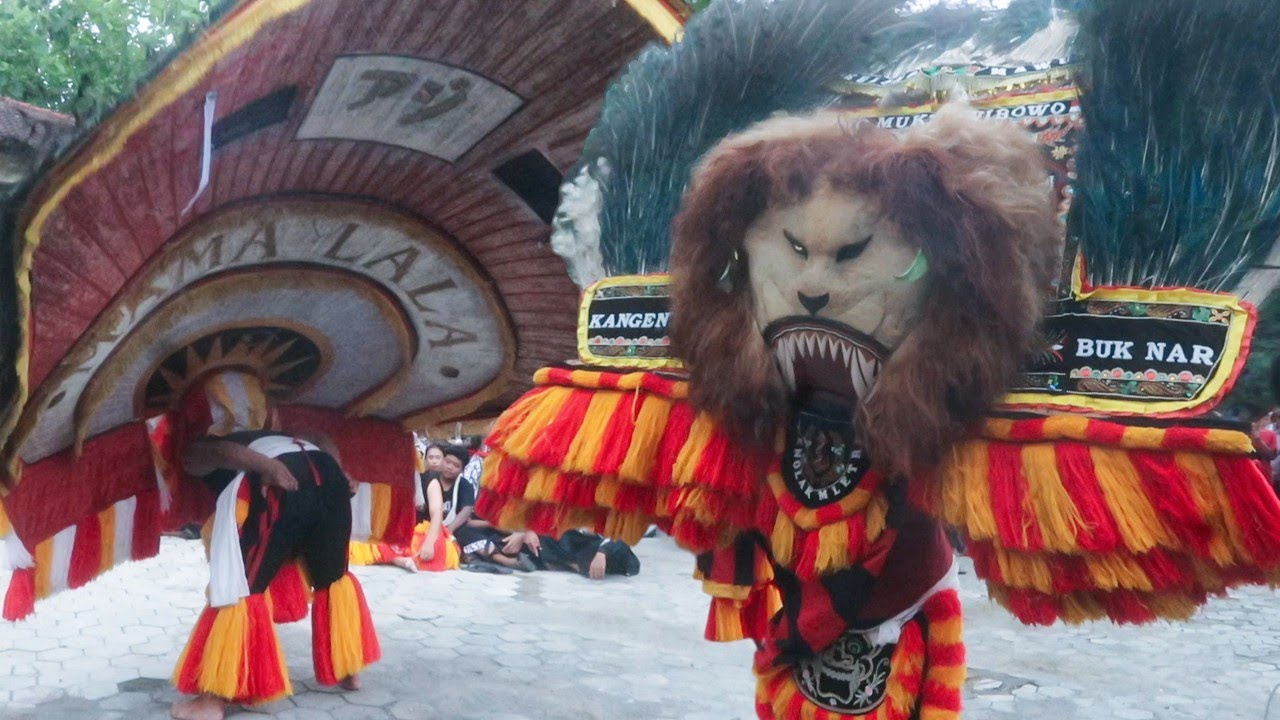 SPEKTAKULER ‼️ BARONGAN REOG PONOROGO TERBESAR BUK NAR GEGERKAN KISMANTORO WONOGIRI 
