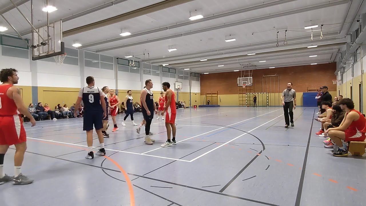 Basketball Kreisliga: PSV GW Frankfurt II vs. BV Büdingen (1. Viertel) (Rückrunde)