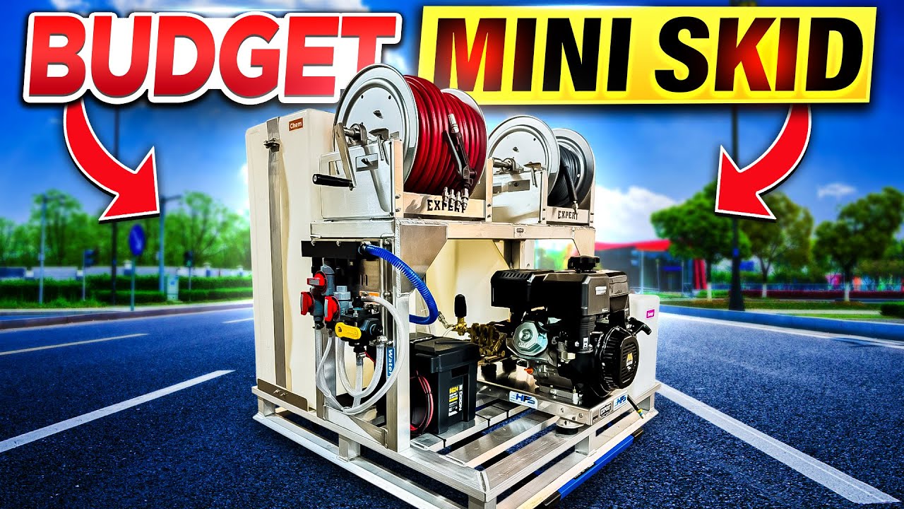 High Quality Budget Mini Pressure Washing Skid