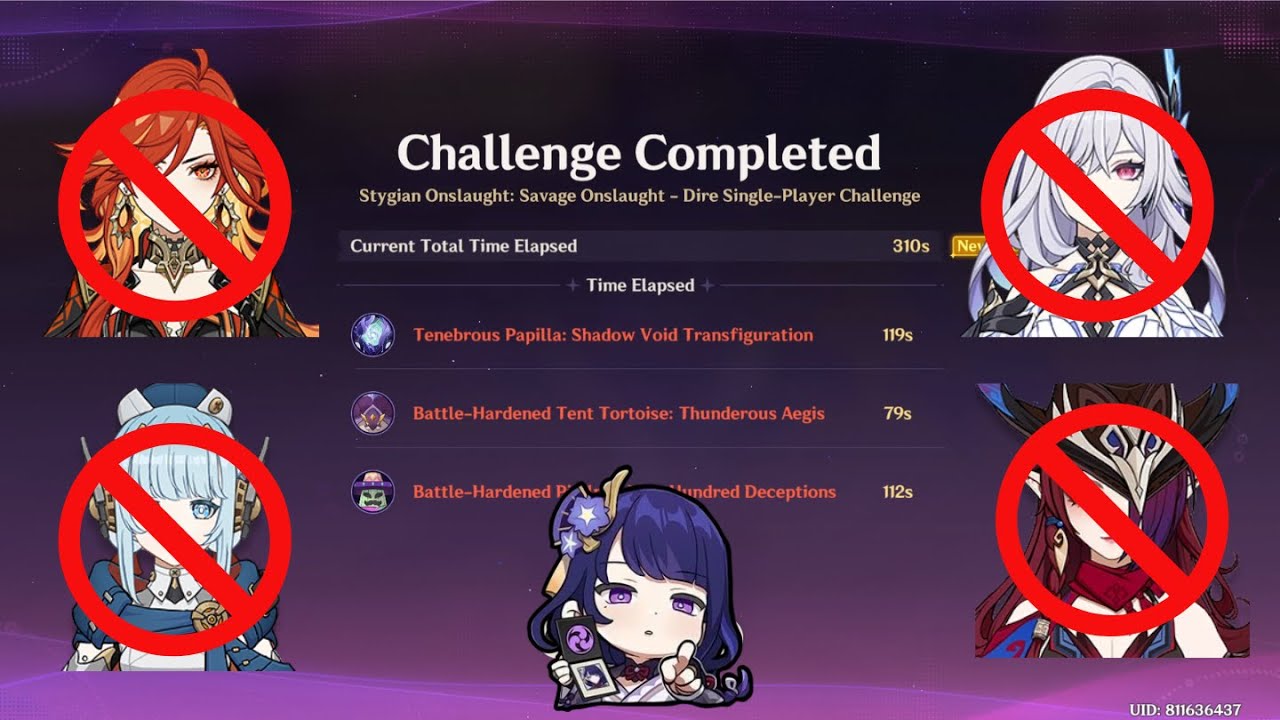 5.8 Stygian Onslaught Lvl 6 Dire Clear (NO Ineffa/Mavuika/Skirk/Chasca)