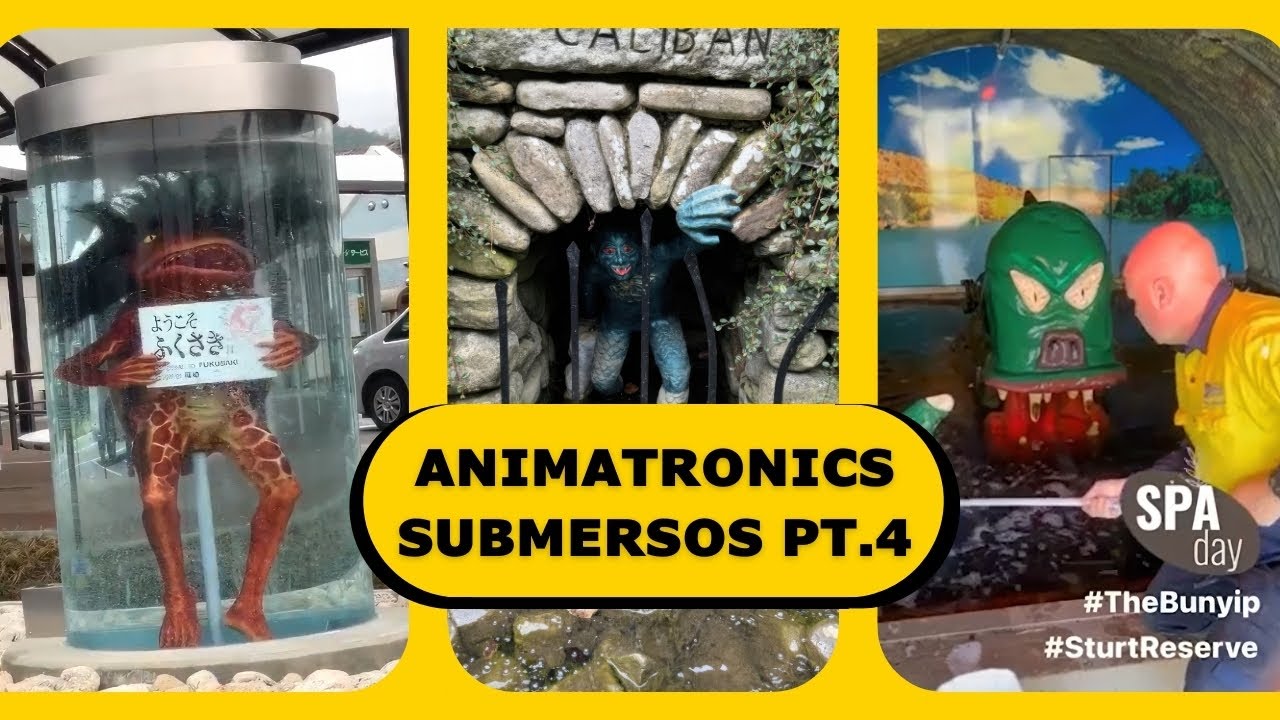 Os Animatronics Submersos Mais Aterrorizantes Parte 4