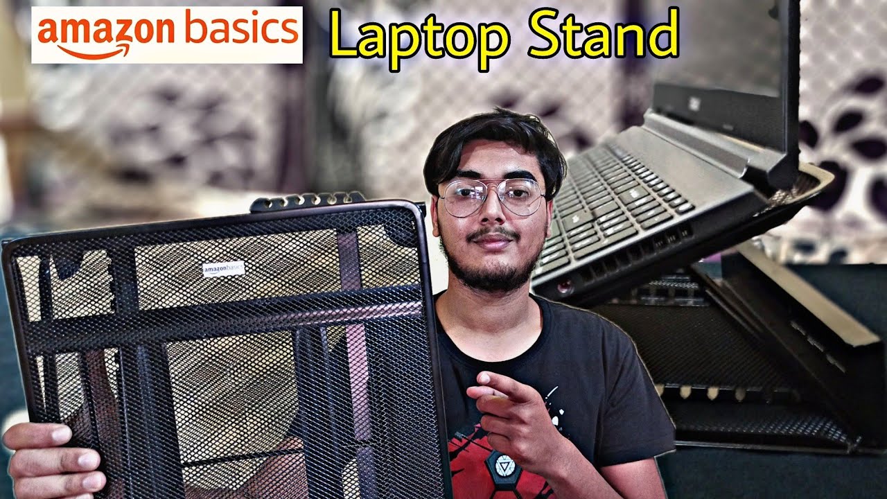 AMAZON Basics Laptop Stand Unboxing / Best Laptop Stand / Review in Hindi...