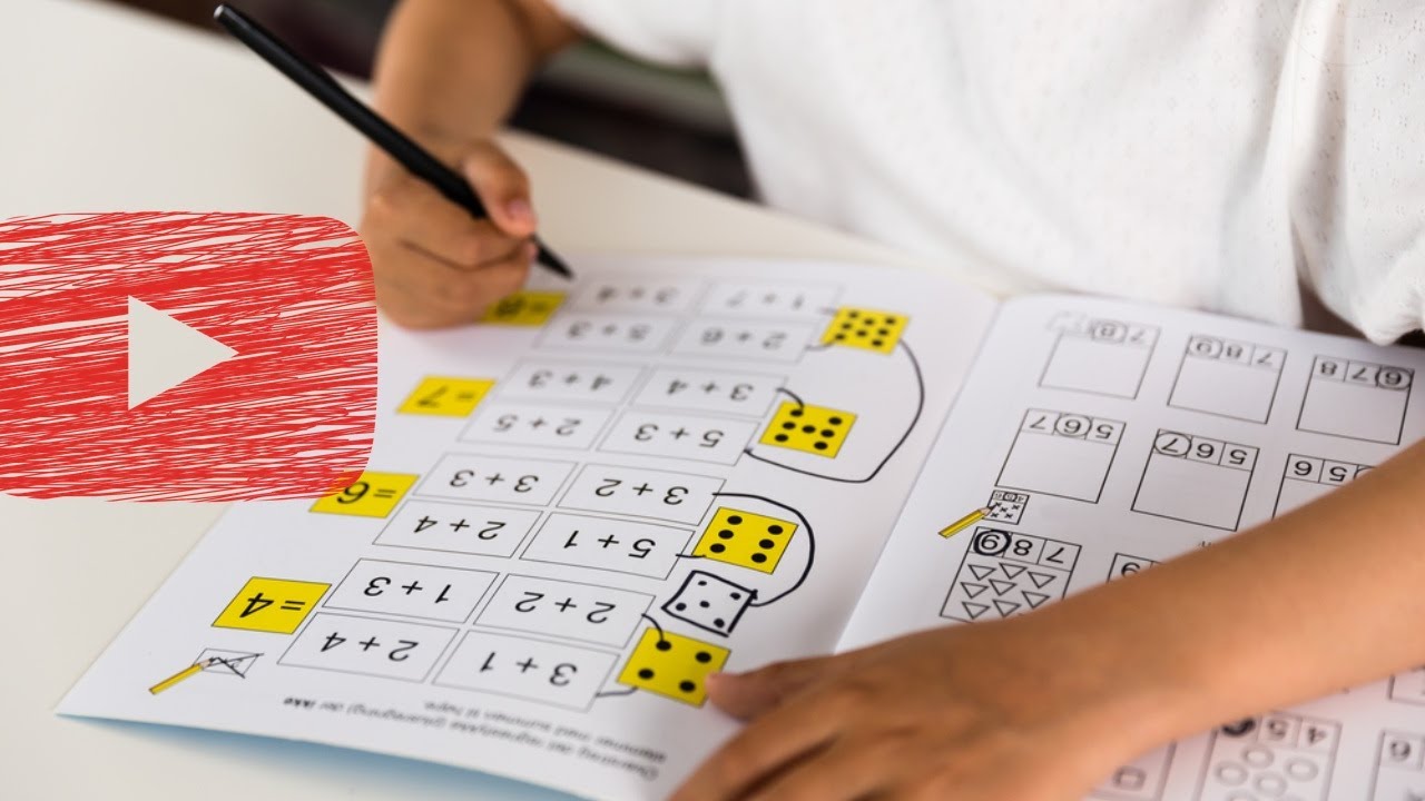 New Math Concept `for Kids 6 Math Problems Learning to Stay Focused Grade 3 Grade 4 1080 HD