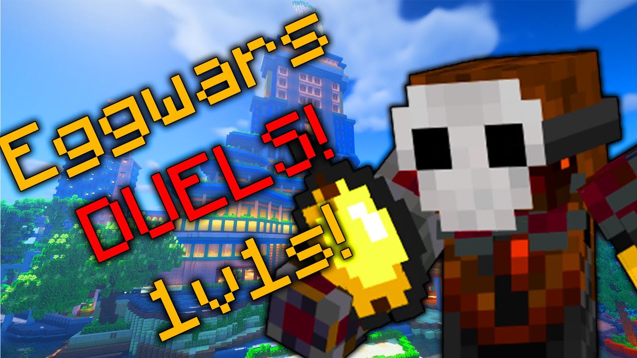 boomer tries new eggwars 1v1 gamemode