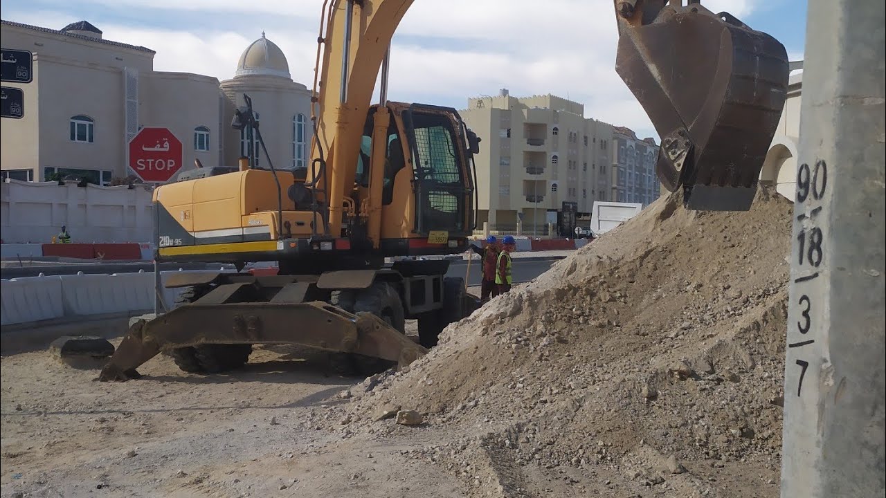 Hyundai excavator working our project | হুদাই এক্সাবেটর বলেন আর বুলডোজার কাজ করতেছে খুব ভালো দেখুন |