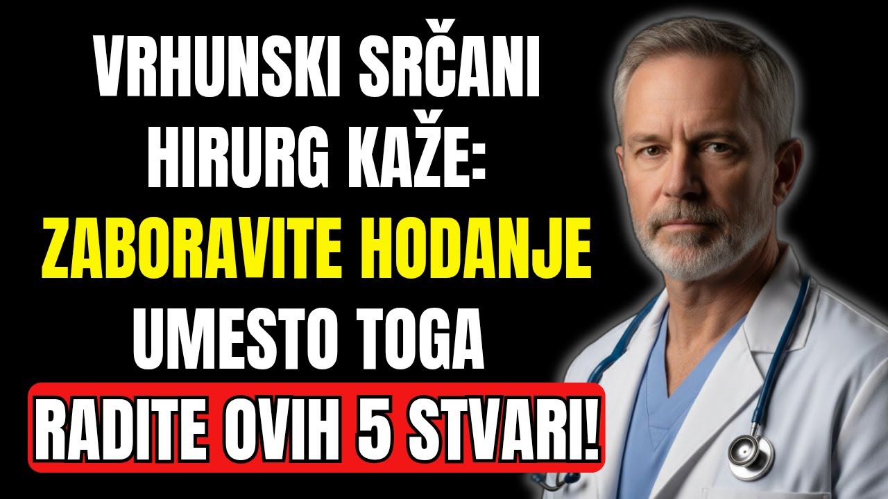 Zaboravite šetnju! Radite ovih 5 vežbi posle 60 – odobrio hirurg!