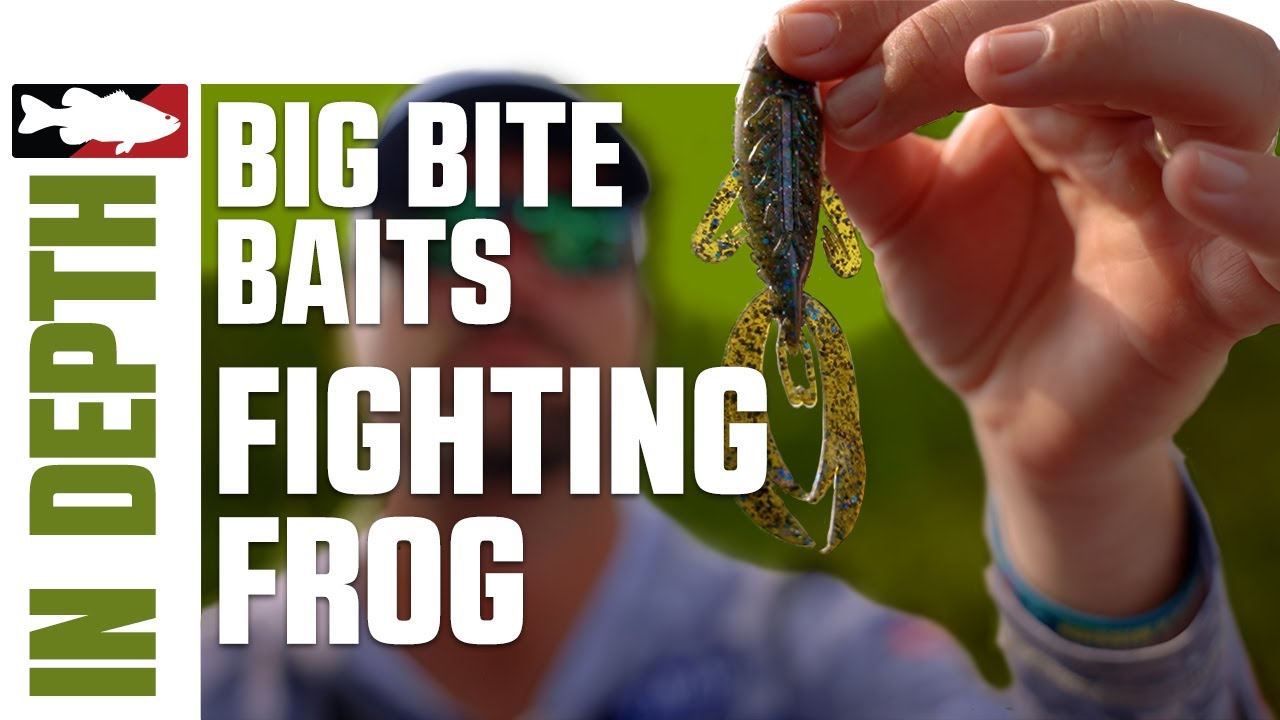 Fishing the Big Bite Baits Fighting Frog In-Depth with Drew Cook