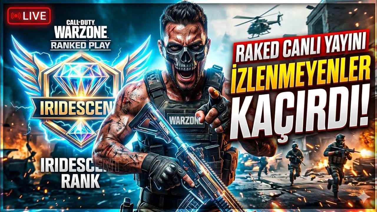 Canlı Yayın: WARZONE RANKED Savaşları!!!OOOO HEYCANLI VE İYİYDİ