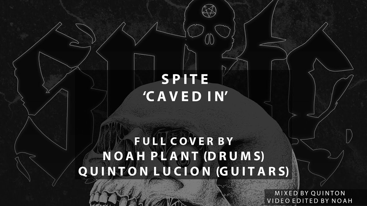 CAVED IN - SPITE (Drums and Guitar Cover) Noah Plant and Quinton Lucion